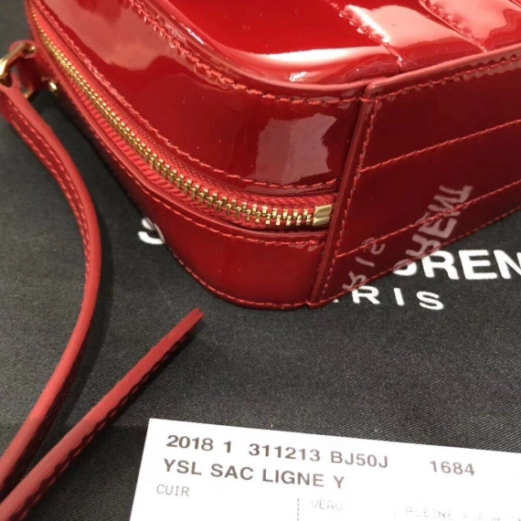 Tony Luxuries leather YSL Vicky Patent 0727